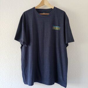 NWT - O'Neill Logo Navy Heather Short Sleeve T-shirt - Size XL
